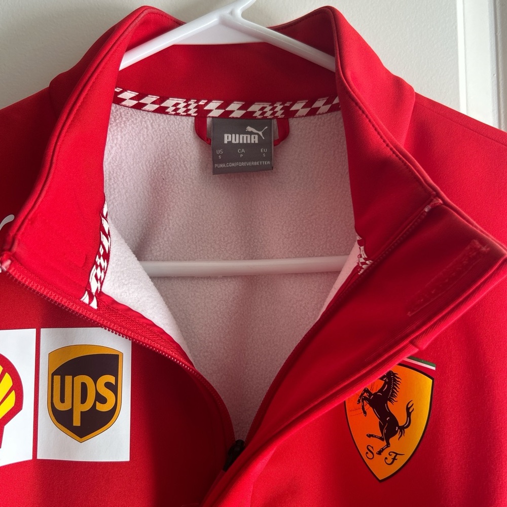 Puma Red Scuderia Ferrari Jacket